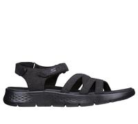 Skechers Women's GO WALK Flex Sunshine Sandal, Black, 7 UK