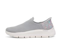 Skechers Slip-ins Go Walk Flex Womens Slip On Trainers in Grey Lavender - 6 UK