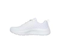Skechers Women's Go Walk Flex Viva Sneaker, White Textile/Trim, 7 UK