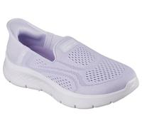 Skechers Women's Go Walk Flex Yael Slip-in Trainers, Lavender Textile/Trim, 8 UK