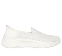 Skechers Women's Go Walk Flex Yael Sneaker, Off White Textile/Trim, 4 UK