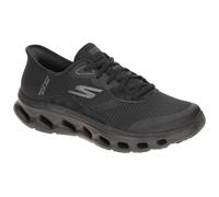 Skechers Women's Go Walk Glide-Step 2.0 Belah Slip-On Sneakers, Black Textile/Trim, 9 UK