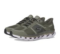 Skechers Women's Go Walk Glide Step 2.0 Elektra Hands Free Slip-Ins Sneaker, Olive, 5