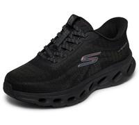 Skechers Women's Slip-ins: GO WALK Glide-Step 2.0 - Maria Sneaker in Black, Size 7 | Textile/Synthetic, Vegan, Machine Washable