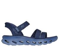 Skechers Women's GO WALK Glide-Step 2.0 Sandal - Giselle Sandals in Navy Blue, Size 7 | Textile/Synthetic, Vegan, Machine Washable