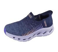 Skechers Women's Go Walk Glide Step 2.0 Venus Hands Free Slip-ins Sneaker, Navy/Multi, 11