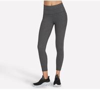Skechers Women's GO WALK High-Waisted 7/8 Legging in Gray, Size Large | Nylon/Spandex