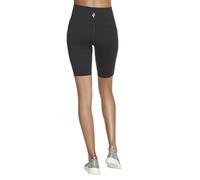 Skechers Womens GO WALK HW 10 Inch Bike Short Size: Large, Colour: Black