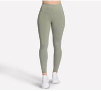 Skechers Women's GO WALK High Waisted Legging in Taupe/Olive, Size 3XL | Nylon/Spandex