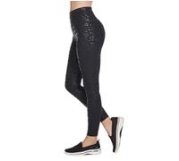 Skechers Women's Go Walk High Waisted Legging Leggings | Walking, GO-Flex fabric, 4-way stretch, moisture-wicking, UPF 40+, high waist