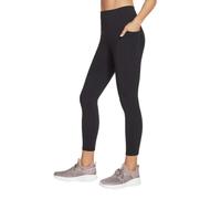 Skechers Women's GO Walk HW 7/8 Legging, Black/White, XS