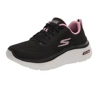 Skechers Women's GO Walk Hyper Burst-Space Insight Sneaker Black/Pink