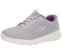 Skechers Women's Go Walk Joy Bungee with Color Pop Sneaker, Grey Lavender, 2 UK