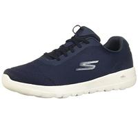 Skechers Womens Go Walk Joy - Ecstatic Sneaker, Navy, 6.5 Wide US