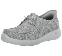 Skechers Women's Go Walk Joy Ibis Hands Free Slip-ins Sneaker, Grey, 10