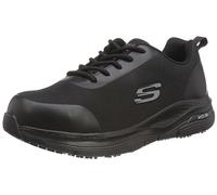 Skechers Arch Fit Sr Ringstap Safety Trainer Black