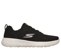 Skechers Women's GO WALK Joy - Violet Sneaker in Black/Rose Gold, Size 3 | Textile/Synthetic, Vegan, Machine Washable