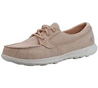 Skechers Womens Go Walk Lite - 15433 Boat Shoe, Light Pink, 10 M US
