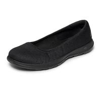 Skechers Women's Go Walk Lite Ballet Flat, Black, 4 UK