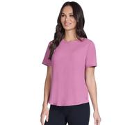 Skechers Women's Gowalk Luxe Rib Tee Pink