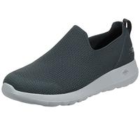Skechers Womens Go Walk Max-Athletic Air Mesh Slip on Walking Shoe Sneaker, Charcoal, 9.5 X-Wide US