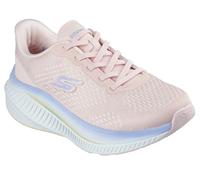 Skechers Women's Go Walk Max Cushioning Arch Fit Roslyn Sneaker, Light Pink Textile/Trim, 8 UK