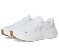 Skechers Women's Go Walk Max Cushioning Flex Sneaker, White/Silver, 5.5