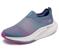 Skechers Women's Go Walk Max Walker Sally Sneaker, Charcoal/Purple, 4 UK