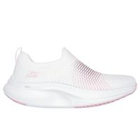 Skechers Women's Go Walk Max Walker Sally Sneaker, White/Pink, 8.5