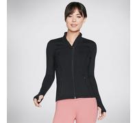 Women's Skechers W03JA158/BLK GOFLEX MESH Womens Jacket Black - Size: MEDIUM