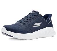 Skechers Women's Go Walk Now Khloe Sneaker, Navy Textile/White Trim, 5 UK