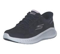 Skechers Women's Go Walk Now Khloe Sneaker, Navy Textile/White Trim, 7 UK