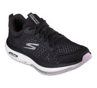Skechers Womens Go Walk Workout Walker Outpace 124933-Bklv Black/Lavender Lace Up Shoes UK 3