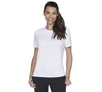 Skechers Women's Godri Swift Tee T-Shirt, White, M