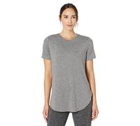Skechers Women's Godri Swift Tunic Tee T Shirt, Heathered Charcoal, XS UK