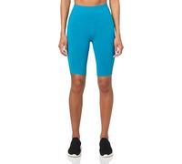 Skechers Women's Goflex Hw 10" Bike Short, Navy/Green, L