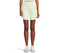 Skechers Women's Goflex Rib Hw 8" Bike Short Yoga, Lime Green, XXL