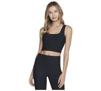 Goflex Rib Longline Bra Bold Black Skechers Black L