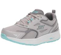 Skechers - Womens GOrun Consistent Shoes, Size: 7 W US, Color: Gray/Turquoise
