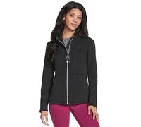 Skechers Go Snuggle Full Zip Jacket Black Size Small Female