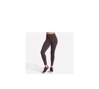 Skechers Women's GO WALK High Waisted Legging in Brown, Size Medium | Nylon/Spandex