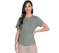 Skechers Women's Gowalk Luxe Rib Tee Green