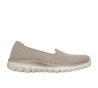 Skechers Women's Graceful Bliss Intent Trainers, Taupe Knit, 6.5 UK