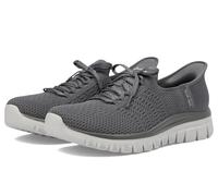 Skechers Women's Graceful-First Blush Sneaker, Charcoal, 6.5 UK