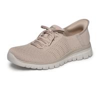 Skechers Women's Sneaker Graceful First Blush Taupe Knit UK 8
