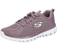 Skechers Women's Graceful Get Connected Sneaker, Lavender, 5 UK