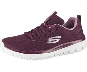 Skechers Women's Graceful Get ConnectedSneaker | All Year Round | Lace Up Trainer | Memory Foam Insole