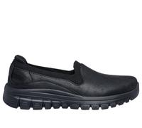 Skechers Women's Graceful - Leaning In Slip-On Shoes in Black, Size 6 | Textile, Vegan