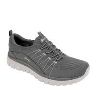 Skechers Women's Graceful-Picture Perfect Sneaker, Charcoal, 5.5 UK