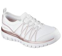 Skechers Women's Graceful Purecrush Trainer, White, 8 UK